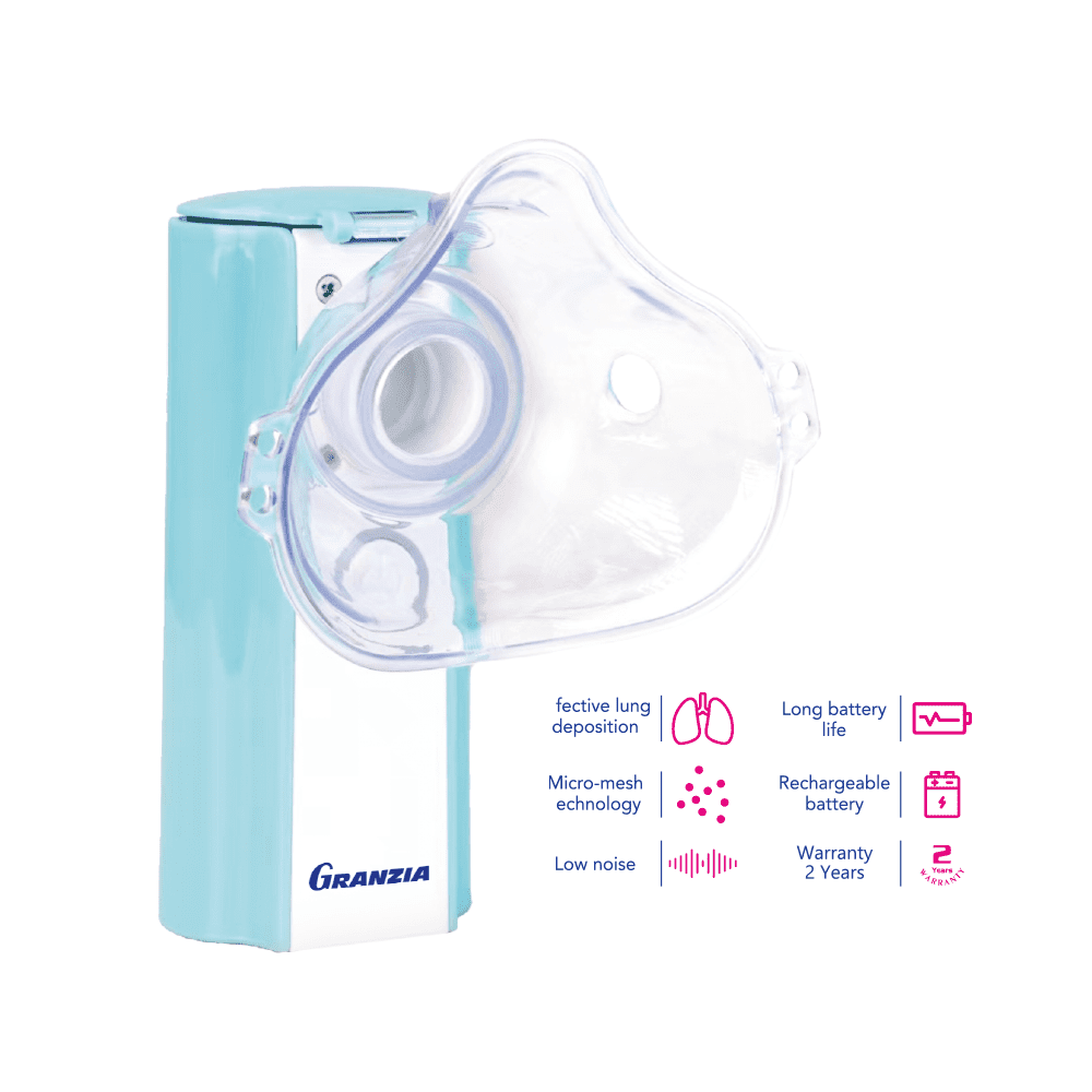 Pure Mesh Nebulizer جهاز النيبولايزر المحمول Pure Mesh Pure Mesh Nebulizer
